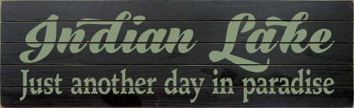 CUSTOM - Just another day in paradise | Pallet-Style Personalized
