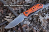 Stonewashed with Orange & Black G10
