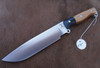 Custom Shop "Ready To Ship" Boss HOG Badger, Flat Choil, Mammoth Ivory #52826N