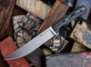 Mess Tent Steak Knife, Coated, Stonewashed, Satin, INFI XC Steel