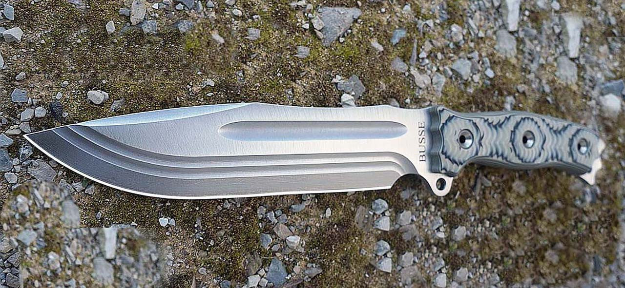Hell Razor 2 Competition, Stonewashed or Coated Finish - BUSSE