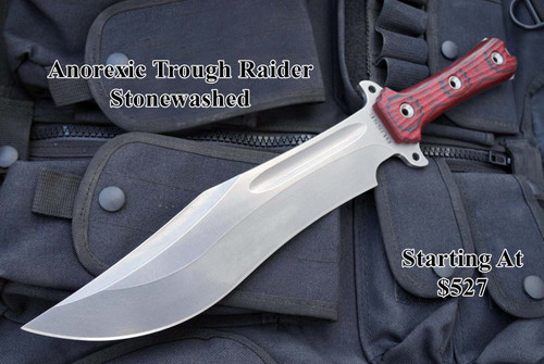 Anorexic Trough Raider, Competition, Stonewashed or Coated Finish Anorexic Trough Raider, Competition, Stonewashed or Coated Finish