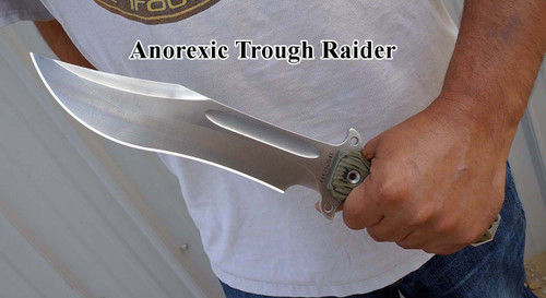Anorexic Trough Raider, Competition, Stonewashed or Coated Finish Anorexic Trough Raider, Competition, Stonewashed or Coated Finish