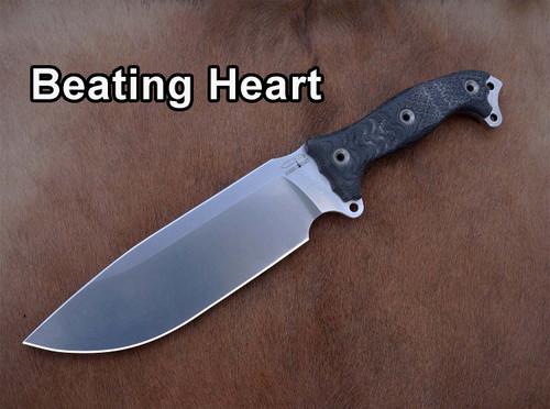 Beating Heart, Hand Applied Satin, Stonewashed, or Coated Finish Beating Heart, Hand Applied Satin, Stonewashed, or Coated Finish