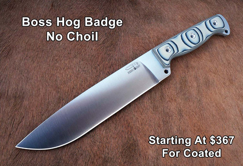 Satin Finish with Tan & Black G10 No Choil