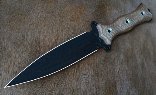 Coated Black with Tan Canvas