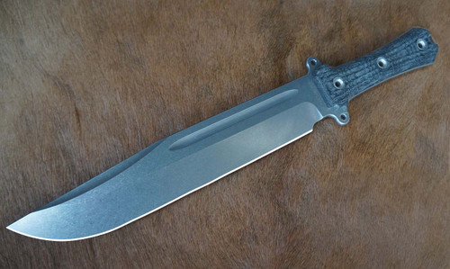 Stonewashed Finish with Black Canvas
