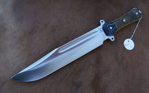 Custom Shop Forefather Bowie, Buckeye Burl #1020U Custom Shop Forefather Bowie, Buckeye Burl #1020U