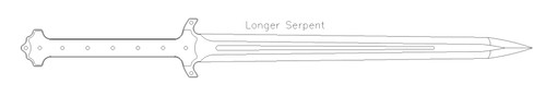 L.E. Viking Longer Serpent Sword