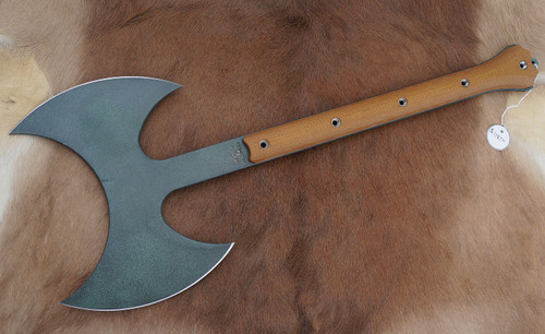 Rapid Deployment "Ready To Ship" Busse Viking Double Headed Axe #51226A