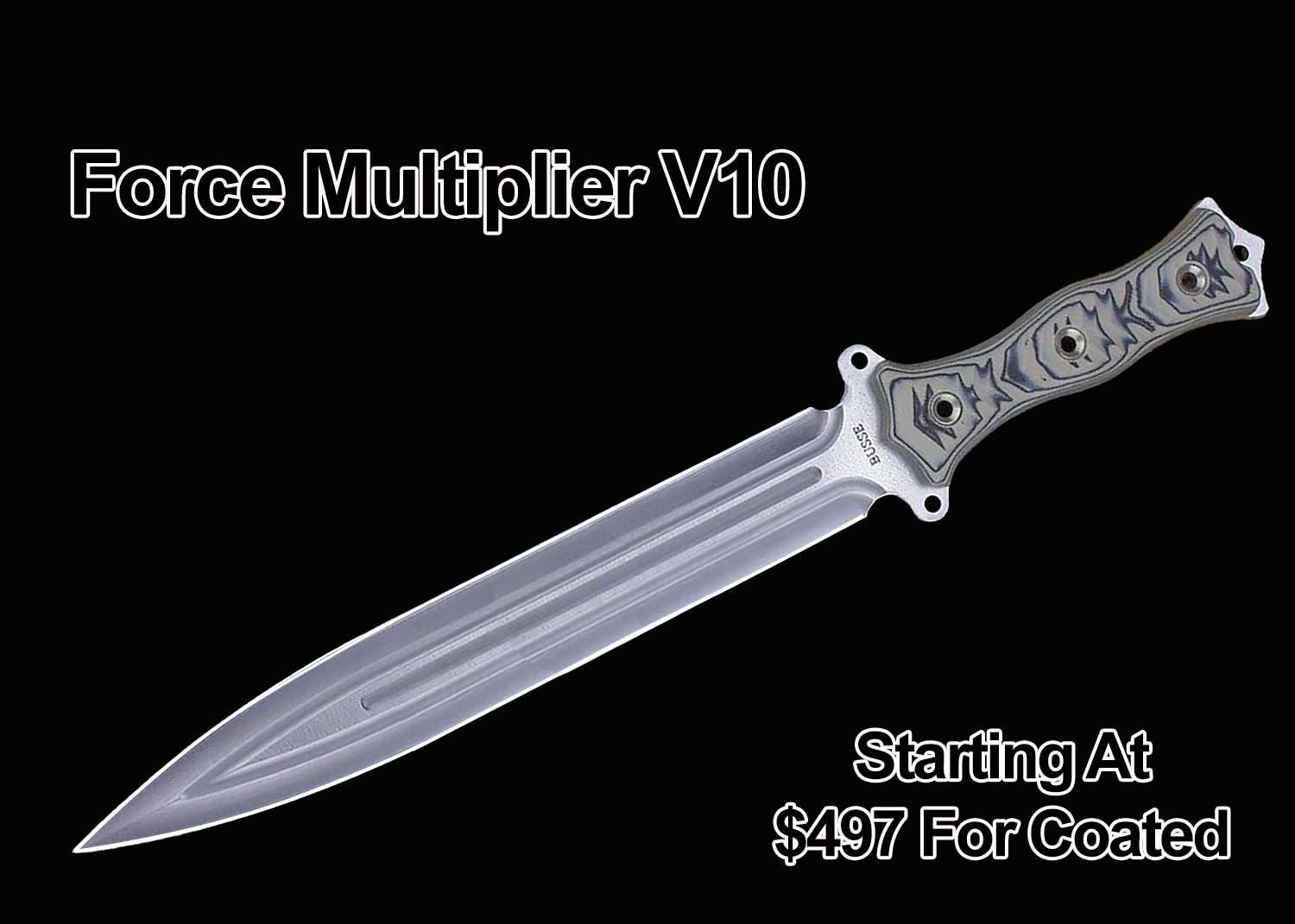 [美品] Dforce VS10 Force Multiplier V10, Comp, Stonewashed or Coated Finish - BUSSE
