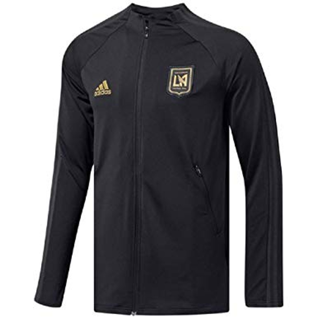 ADIDAS LAFC 2023 ANTHEM JACKET BLACK - Soccer Plus