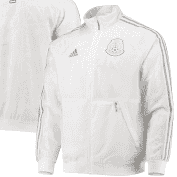 ADIDAS MEXICO 2021 UNIFORM ANTHEM JACKET WHITE Soccer Plus