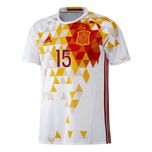 ADIDAS SPAIN 2016 RAMOS AWAY JERSEY - Soccer Plus