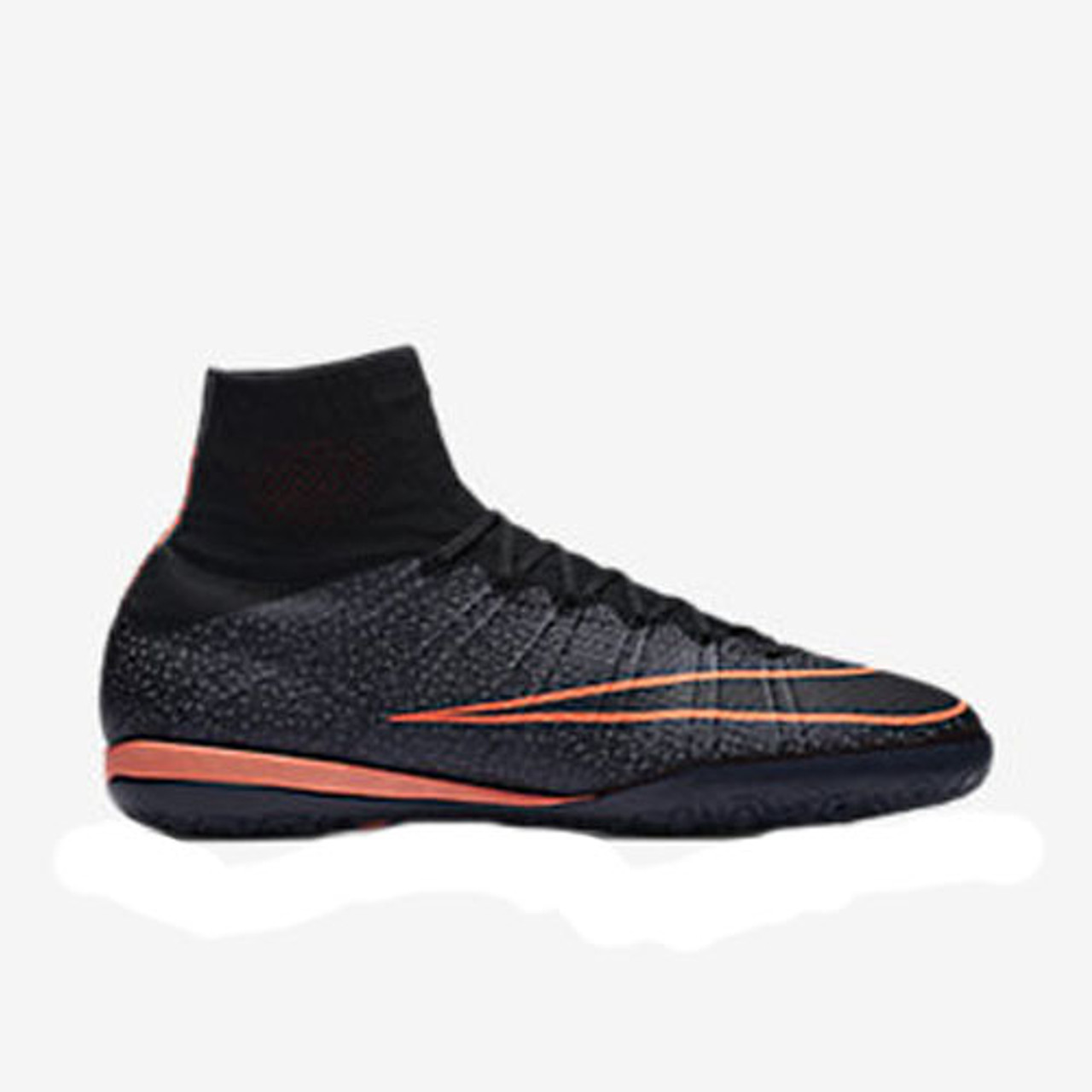 NIKE PROXIMO IC BLACK/BRIGHT MANGO indoor soccer shoes