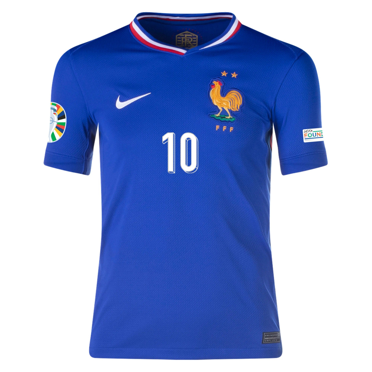 Nike Mbappe France 2024 Youth Home Jersey display picture 3