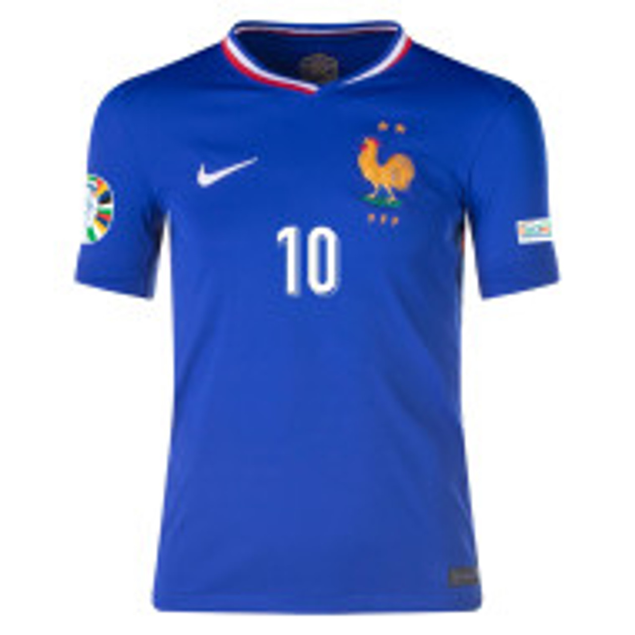 Nike Mbappe France 2024 Youth Home Jersey