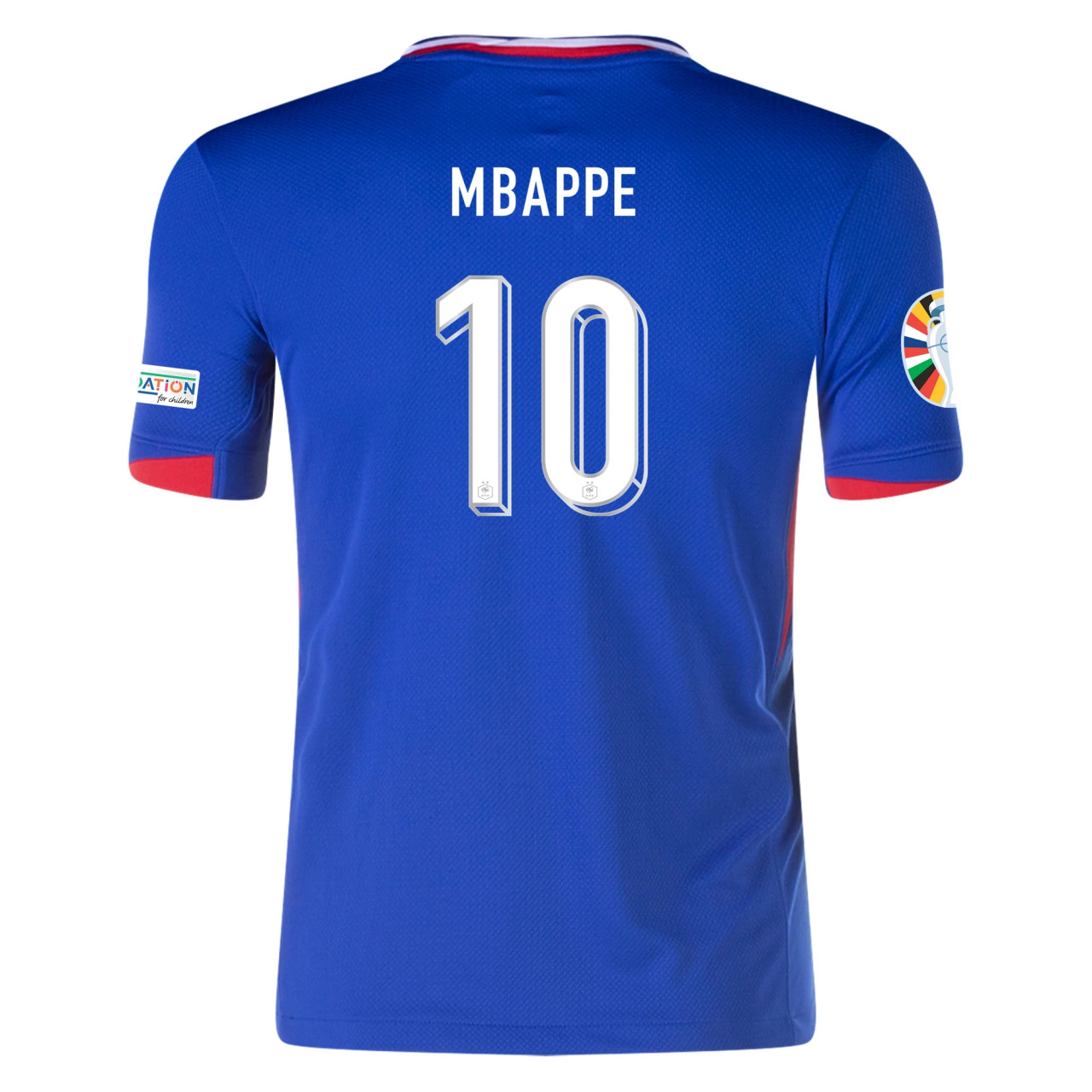 Nike Mbappe France 2024 Youth Home Jersey