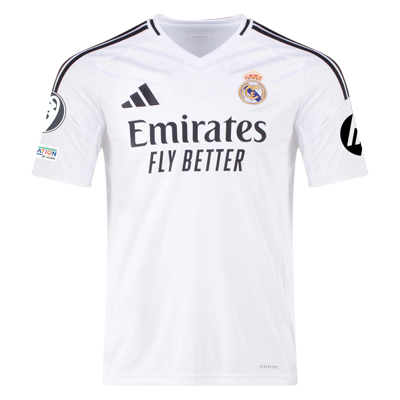 Adidas Real Madrid 24/25 Home Bellingham CL Jersey