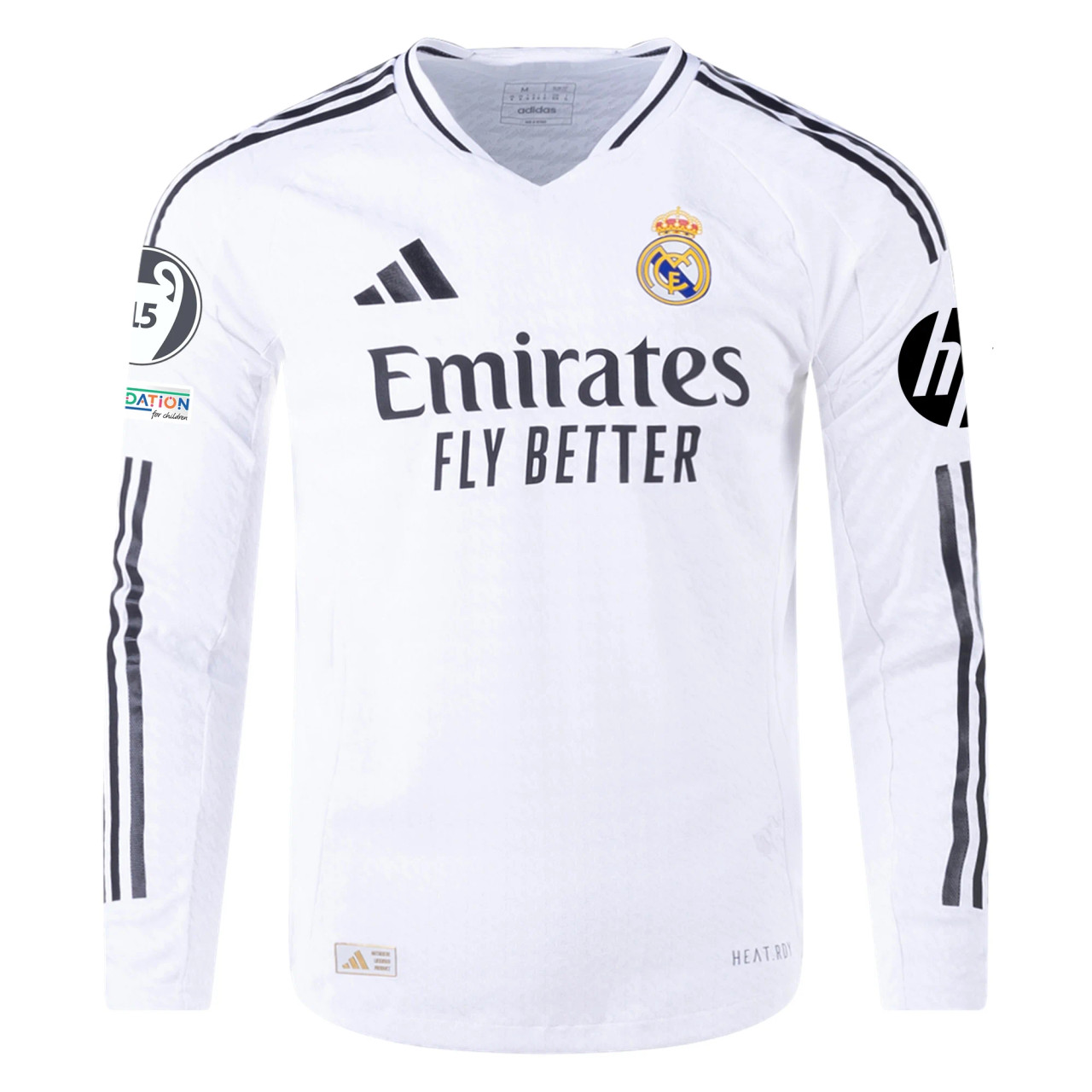 Adidas Bellingham Real Madrid 24/25 Authentic LS Home Jersey