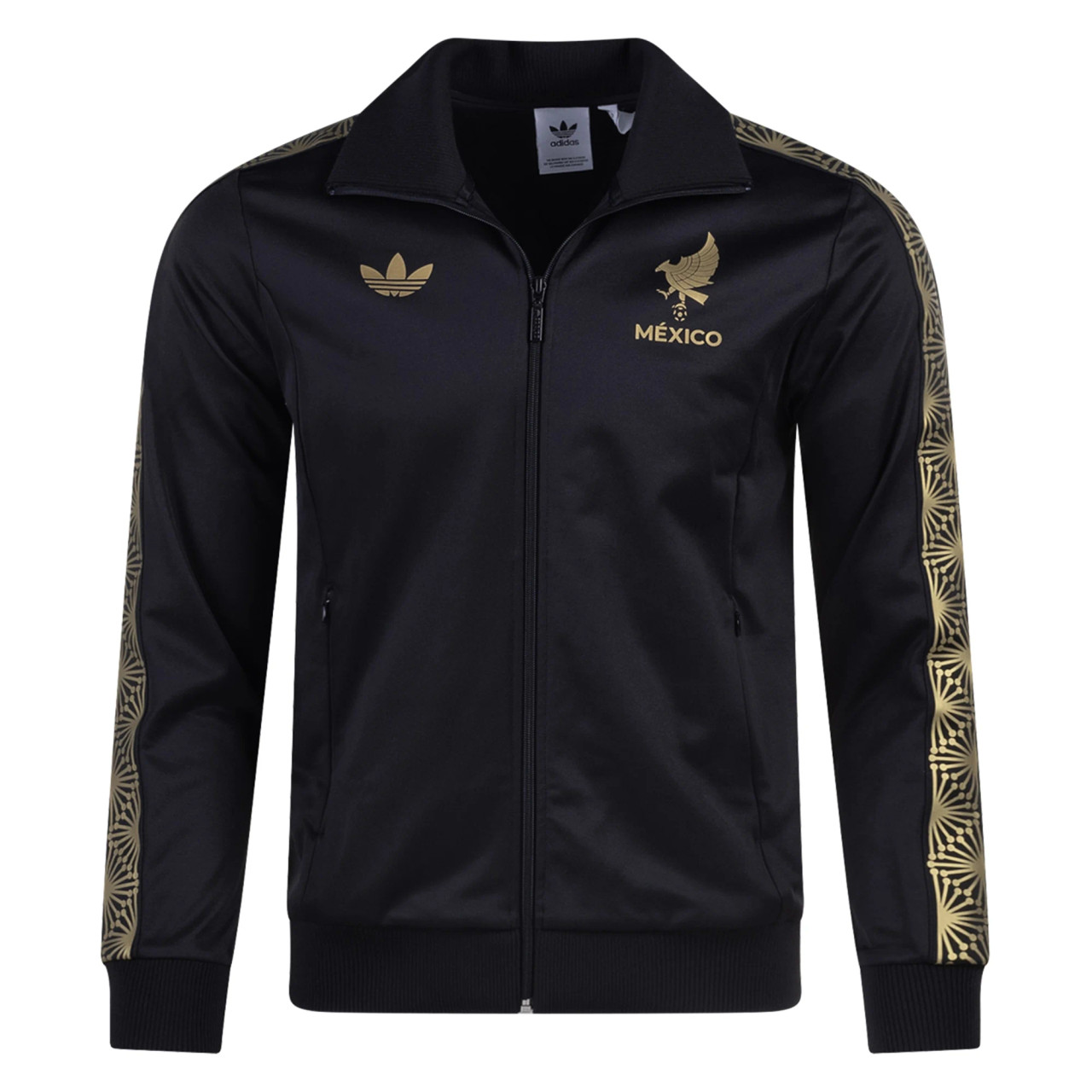 Adidas Mexico 2025 Jacket Black/Gold - Special Edition
