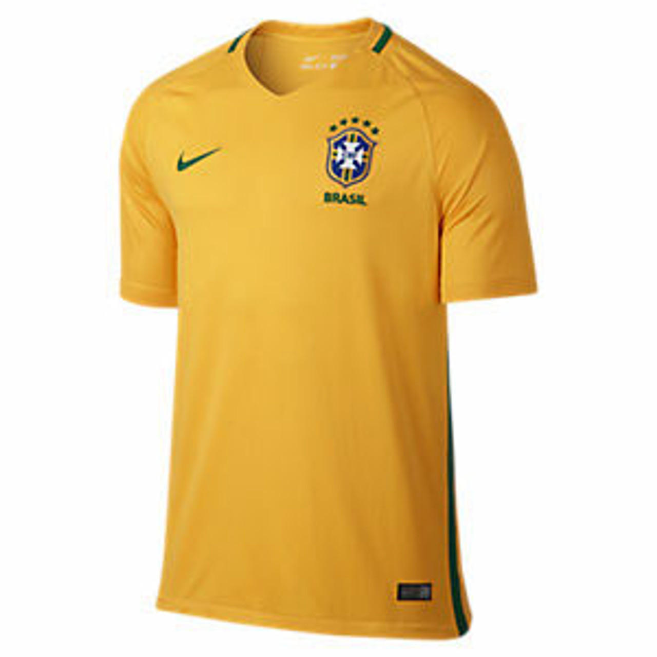 Brazil Home Football Shirt Jersey 2014 - 2016 Nike Adults Medium