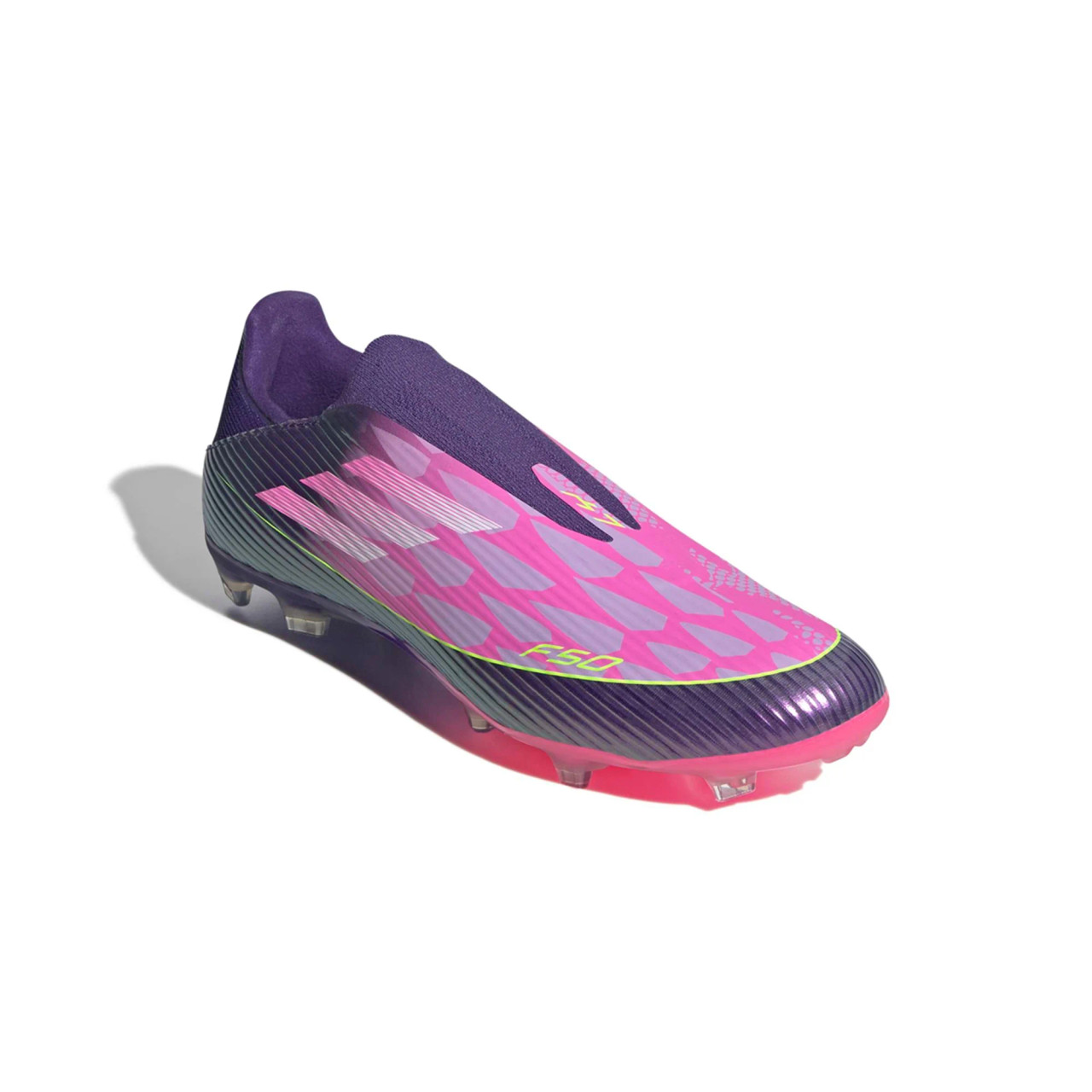 Adidas F50 League LL Lamine FG/MG Purple/White/Lemon