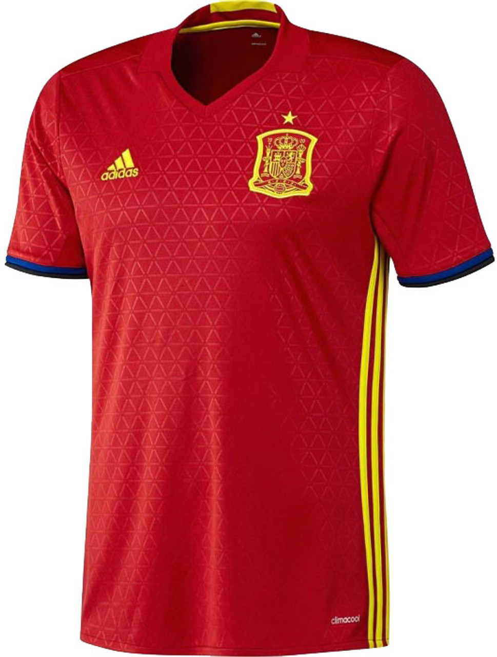 ADIDAS SPAIN 2016 OFFICIAL HOME JERSEY - Soccer Plus