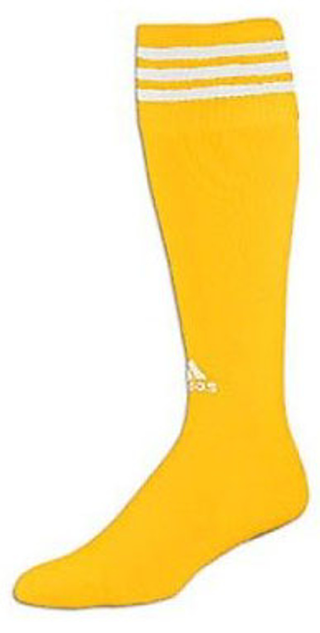 yellow adidas soccer socks