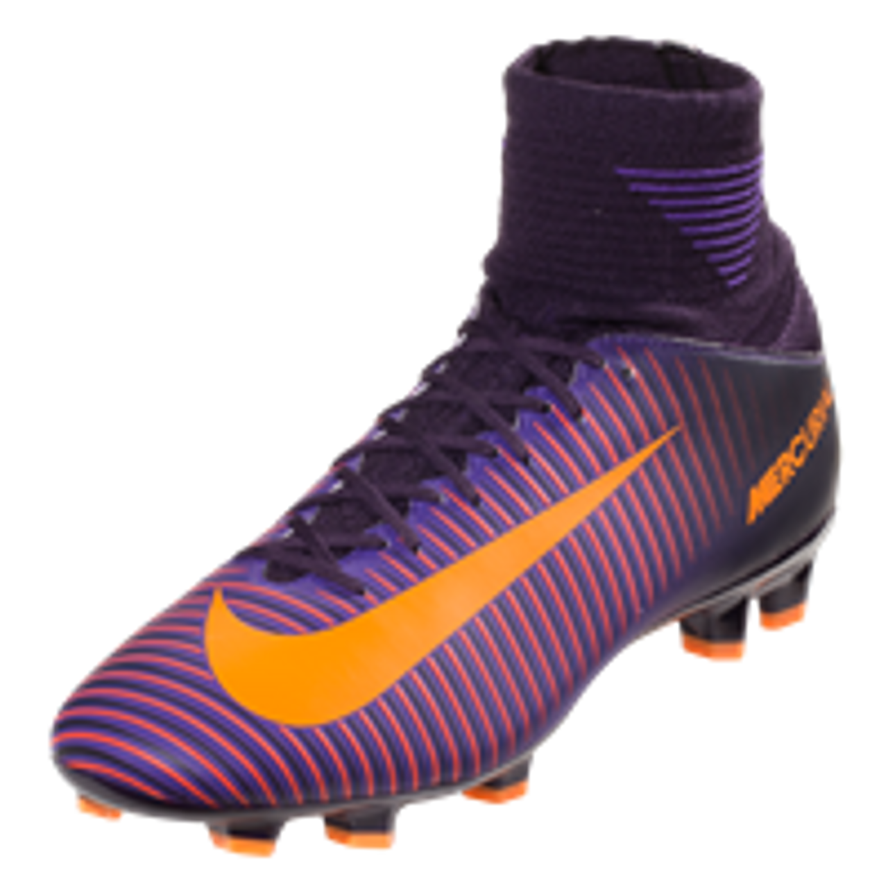 purple cleats nike