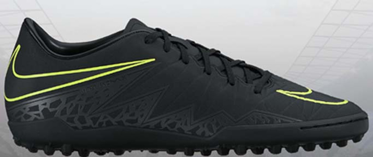 NIKE JR HYPERVENOM II TF BLACK/VOLT - Plus