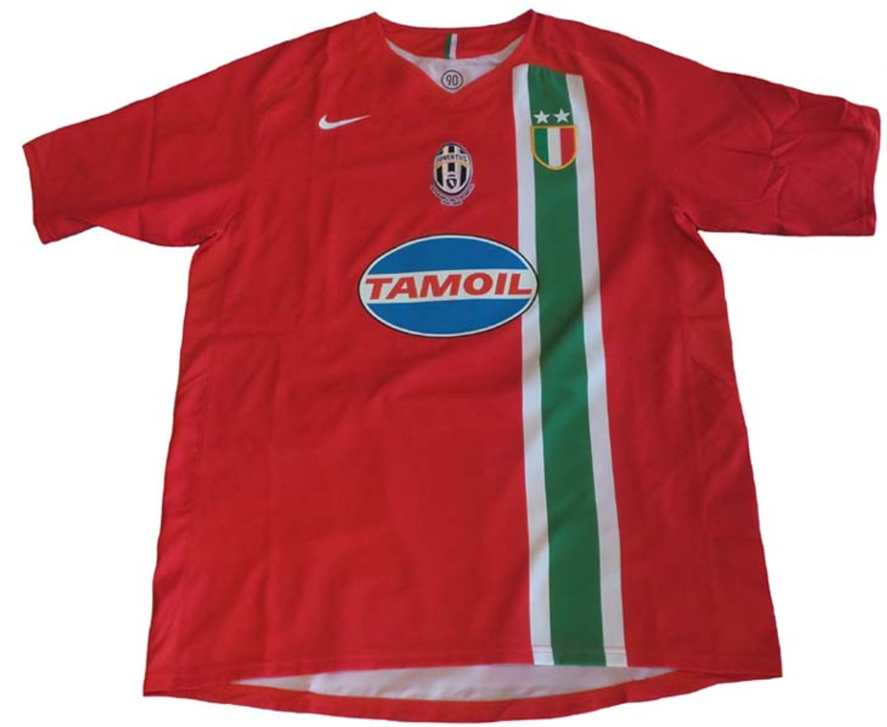 NIKE JUVENTUS 2006 AWAY `DEL PIERO`JERSEY RED - Soccer Plus