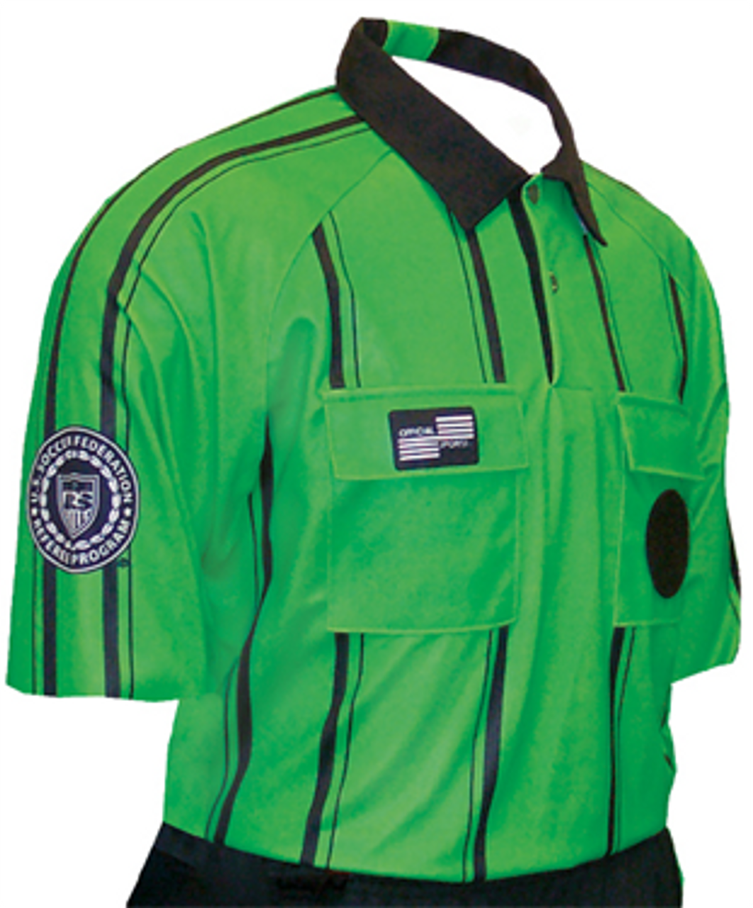 official sports soccer referee jersey