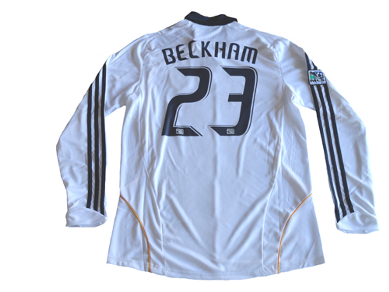 ADIDAS LA GALAXY 2009 HOME BECKHAM L/S JERSEY