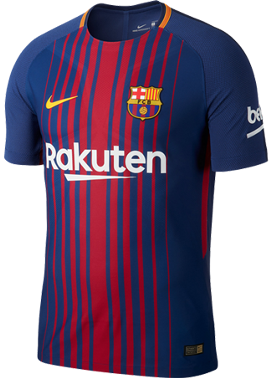 vores drivhus Rynke panden NIKE BARCELONA 2018 VAPOR MATCH PLAYER JERSEY - Soccer Plus