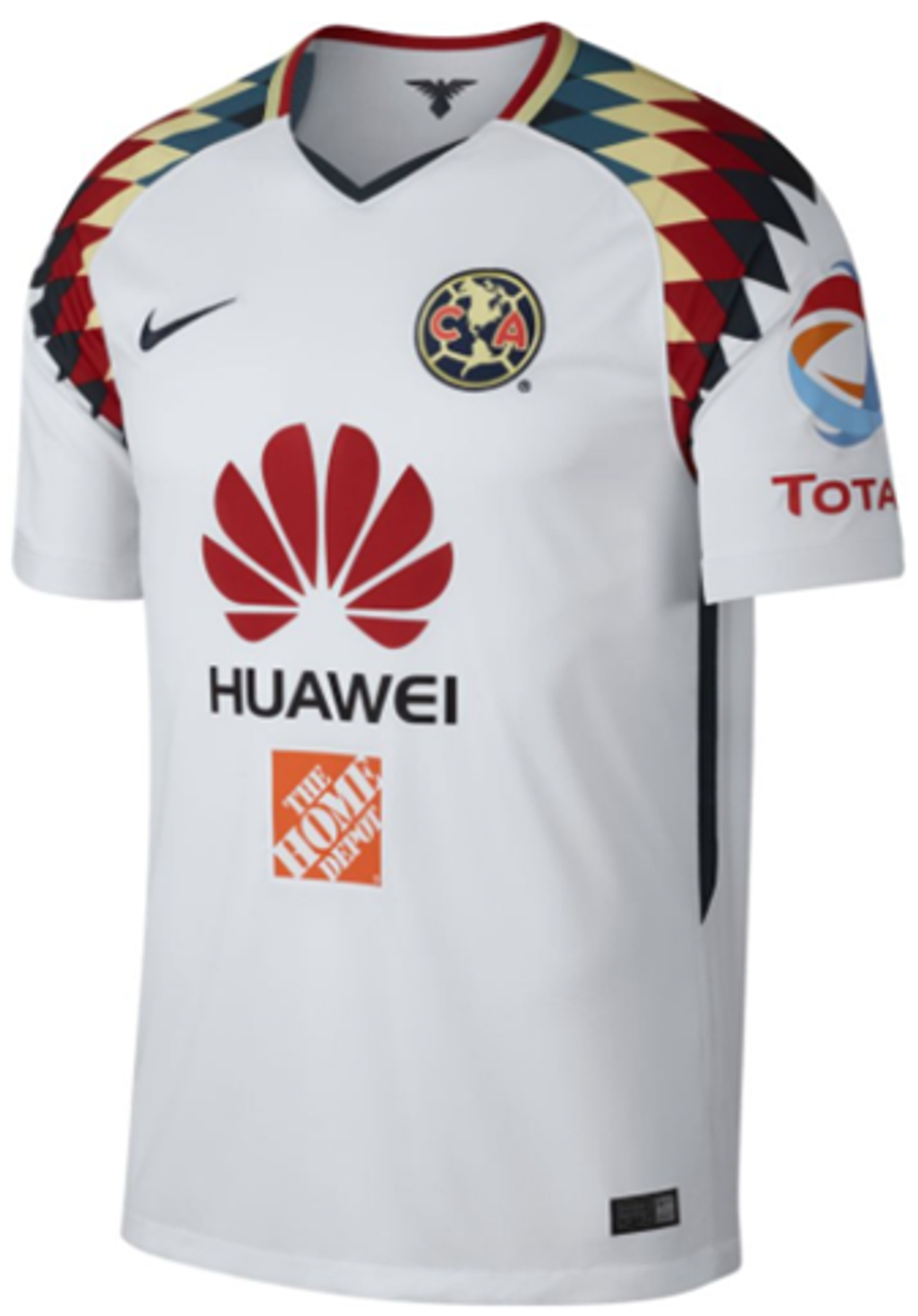 NIKE AMERICA 2018 AWAY WHITE JERSEY 