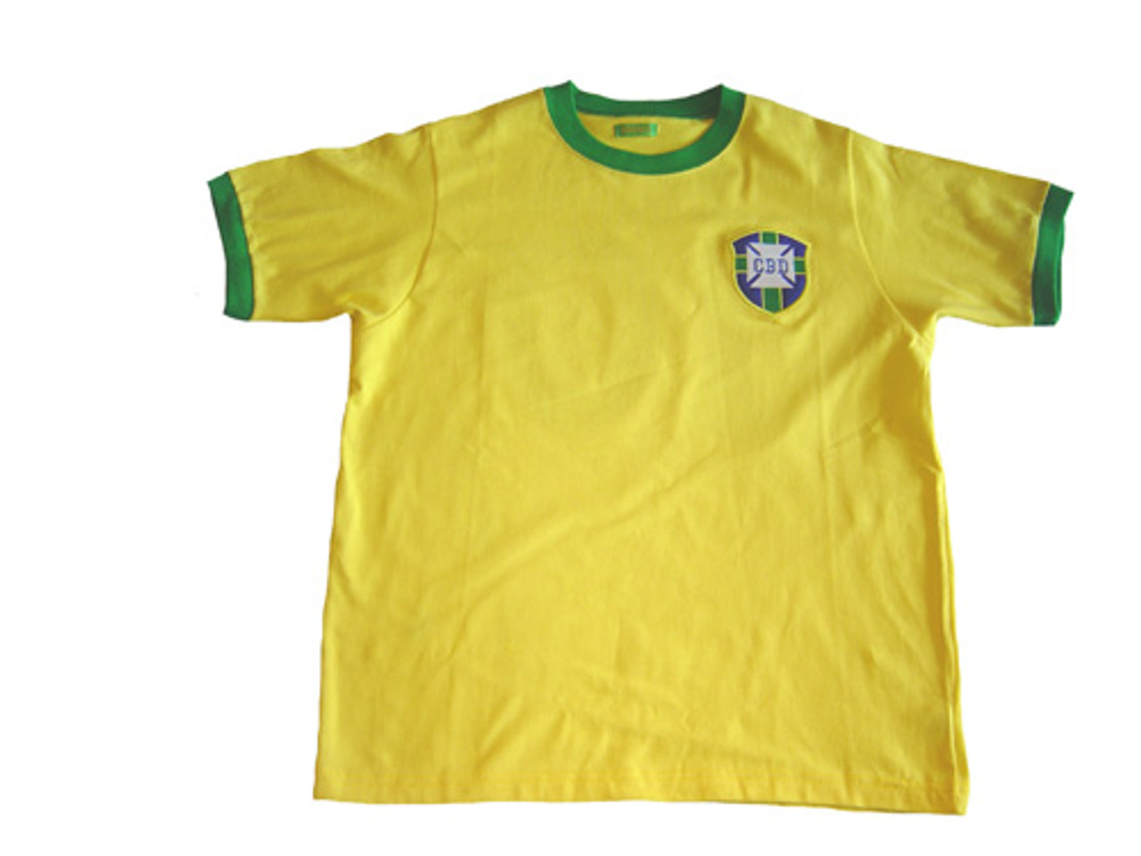 BRAZIL WORLD CUP 1970 ORIGINAL Retro Athleta ** PELÉ ** JERSEY TRIKOT