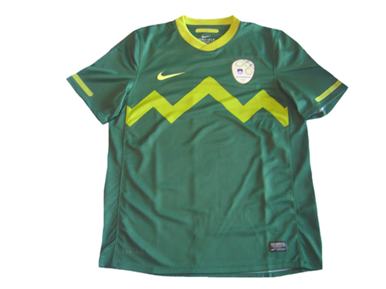 nike green soccer jersey