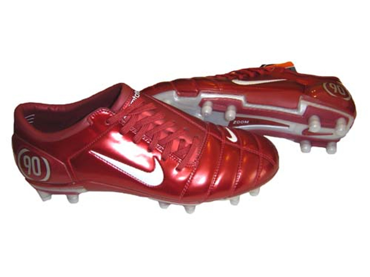 NIKE AIR ZOOM TOTAL 90 III FG TEAM RED - Soccer Plus