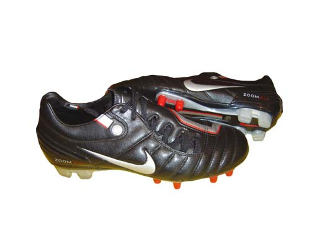 Carrot pause analog NIKE AIR ZOOM TOTAL 90 SUPREMACY BLACK/SILVER - Soccer Plus