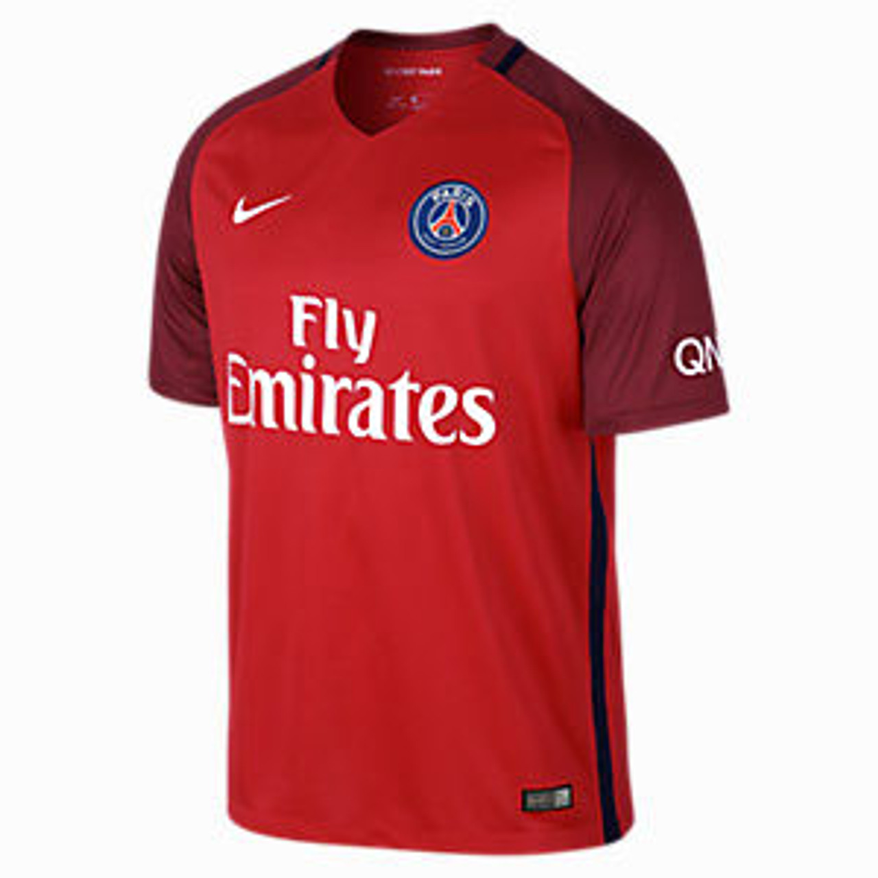 NIKE PARIS SAINT-GERMAIN 2017 AWAY RED 