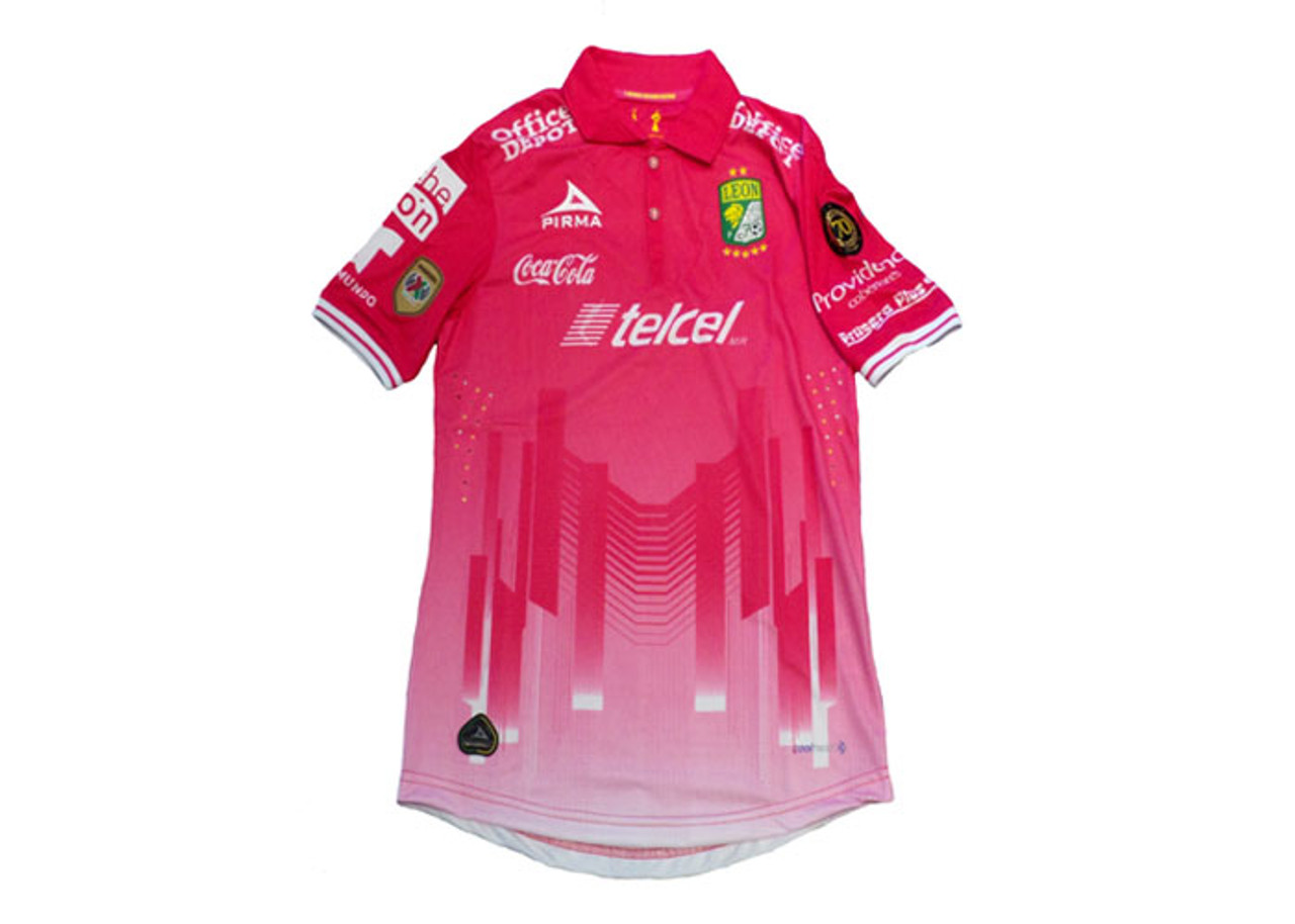 PIRMA LEON 2015 AWAY PINK JERSEY 