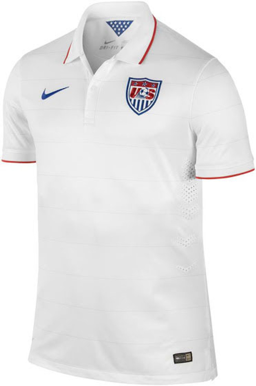 Men's Nike Black USMNT 2016 Away Replica Performance Jersey