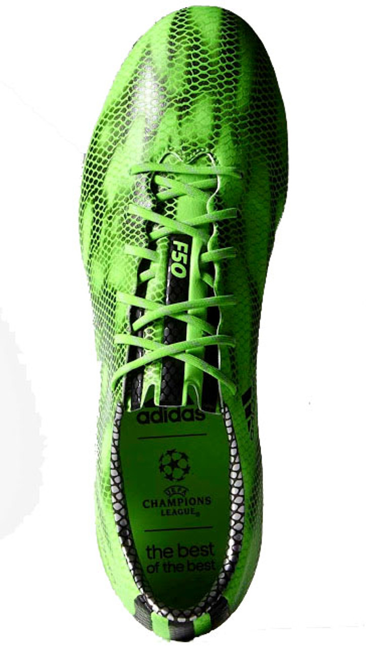 ADIDAS F50 ADIZERO FG SOCCER CLEATS green/black - Soccer Plus