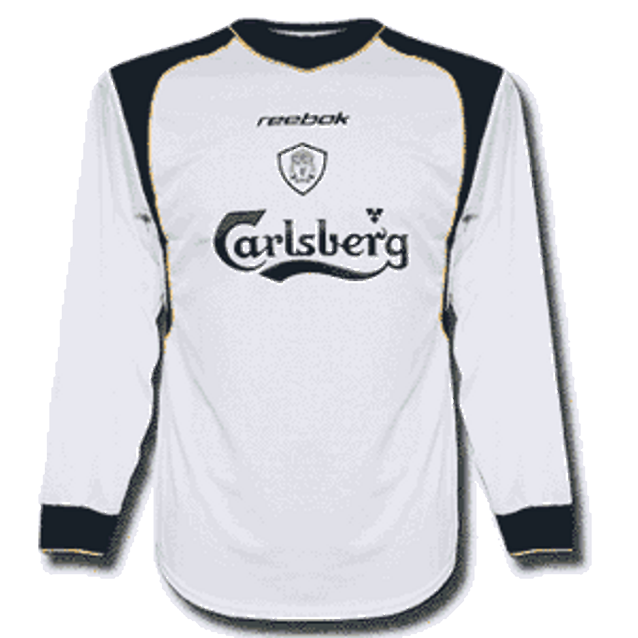 liverpool white long sleeve jersey