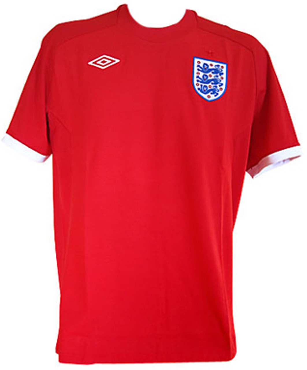 UMBRO ENGLAND 2010 AWAY RED JERSEY