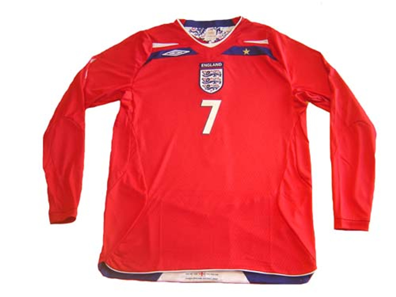 Umbro england olympic jersey deals 2008