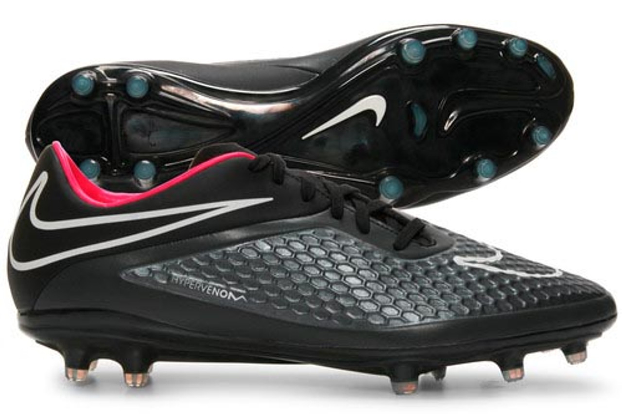 Nike hypervenom hot sale phelon fg black