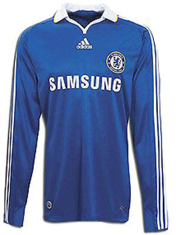 ADIDAS CHELSEA 2009 HOME L/S JERSEY Soccer Plus