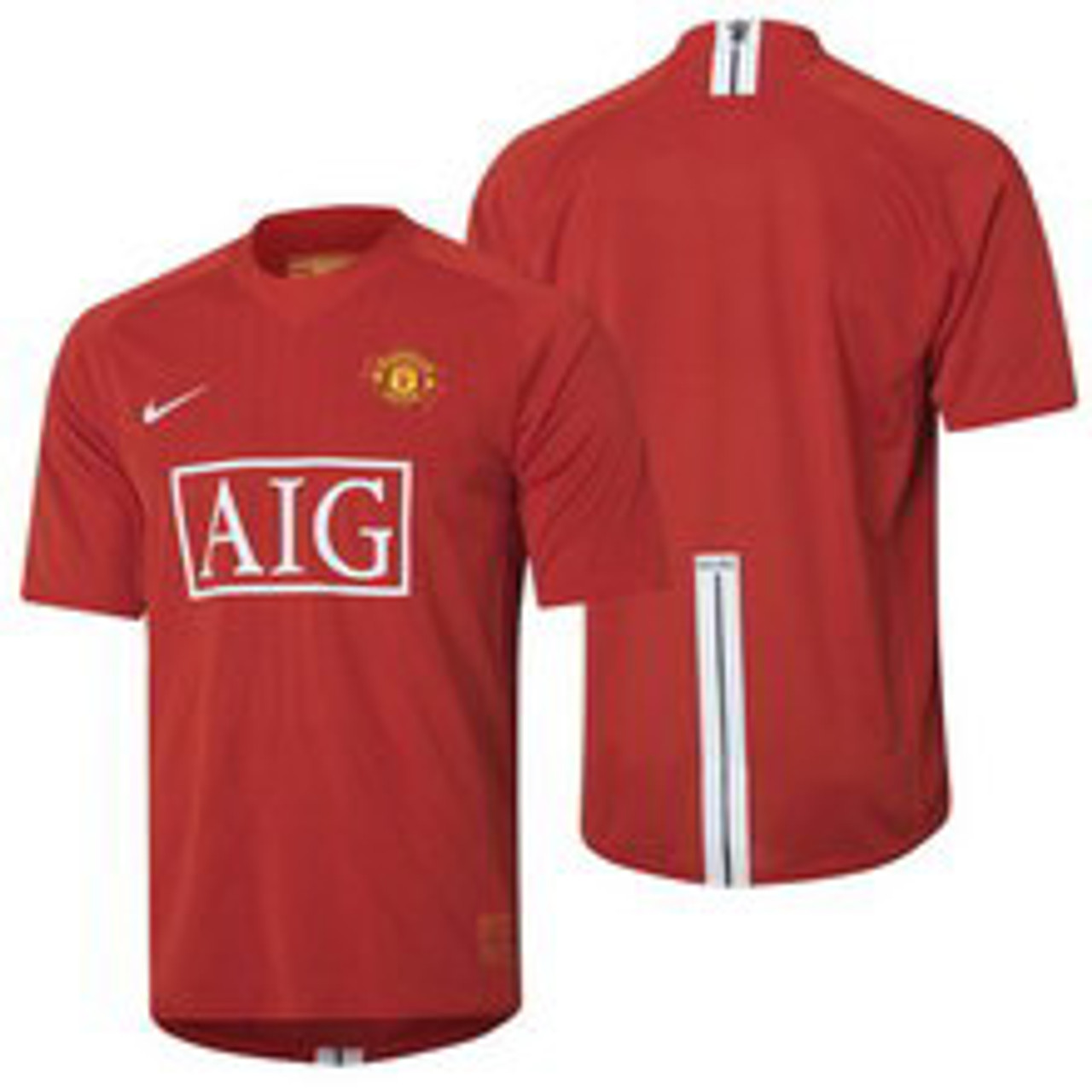 Oficiales abrazo para ver NIKE MANCHESTER UNITED 2009 HOME JERSEY - Soccer Plus